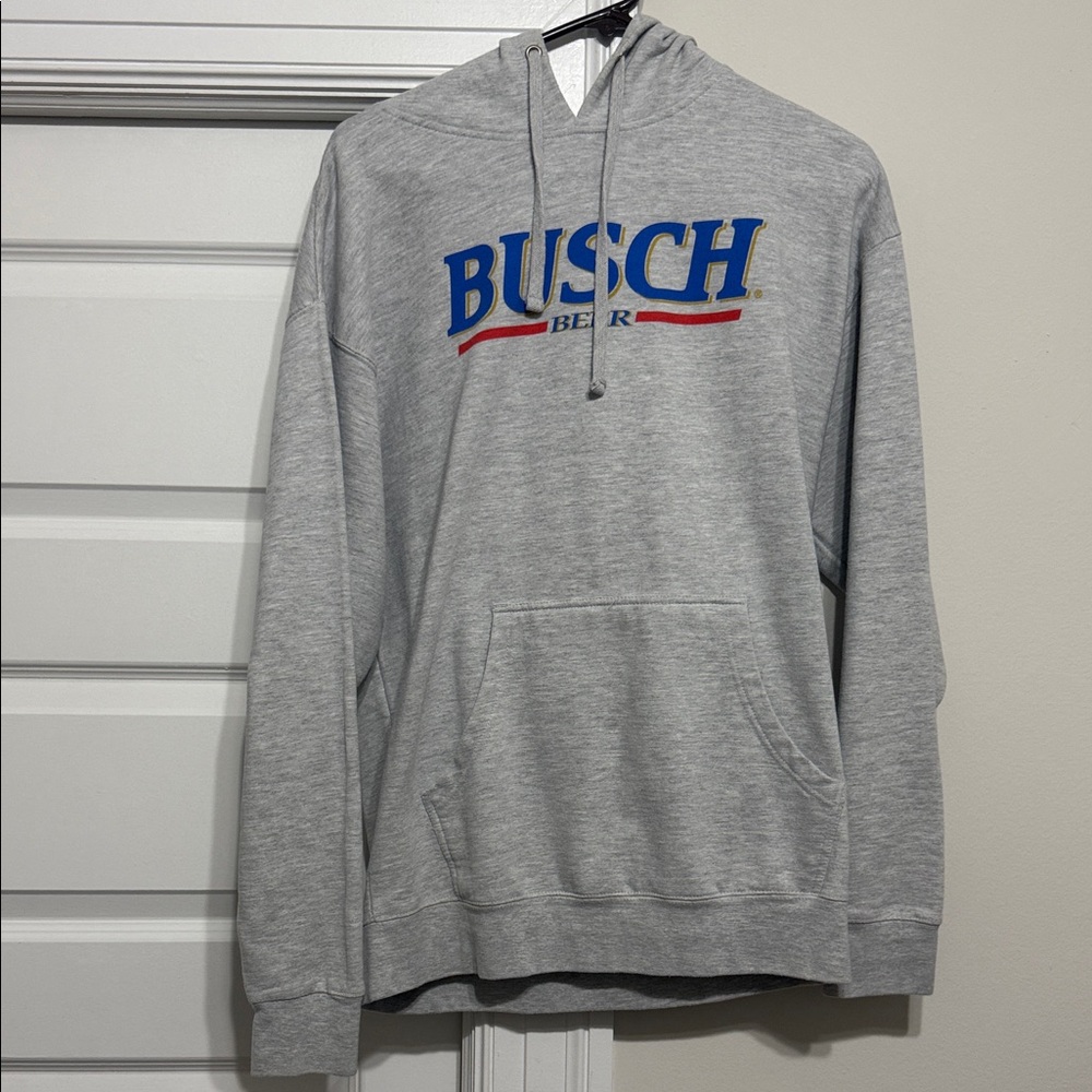 Busch Beer Gray Hoodie